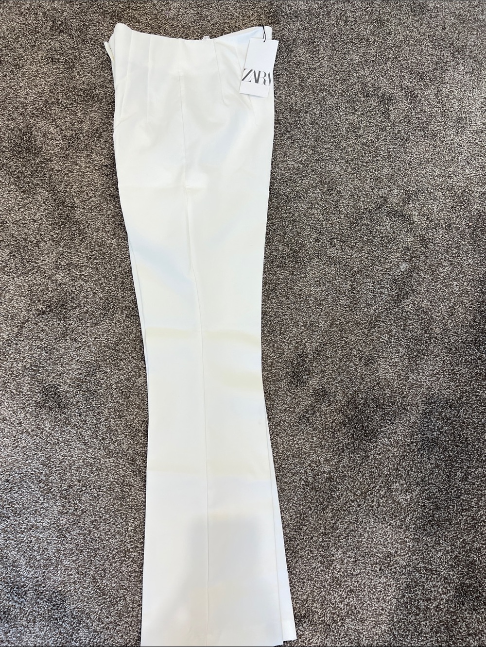 Zara women’s White Dress Pants - Slim Tailored Style